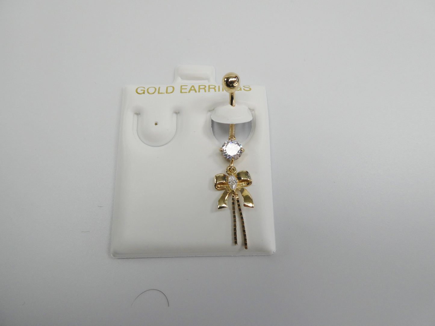 10k real solid yellow gold belly ring