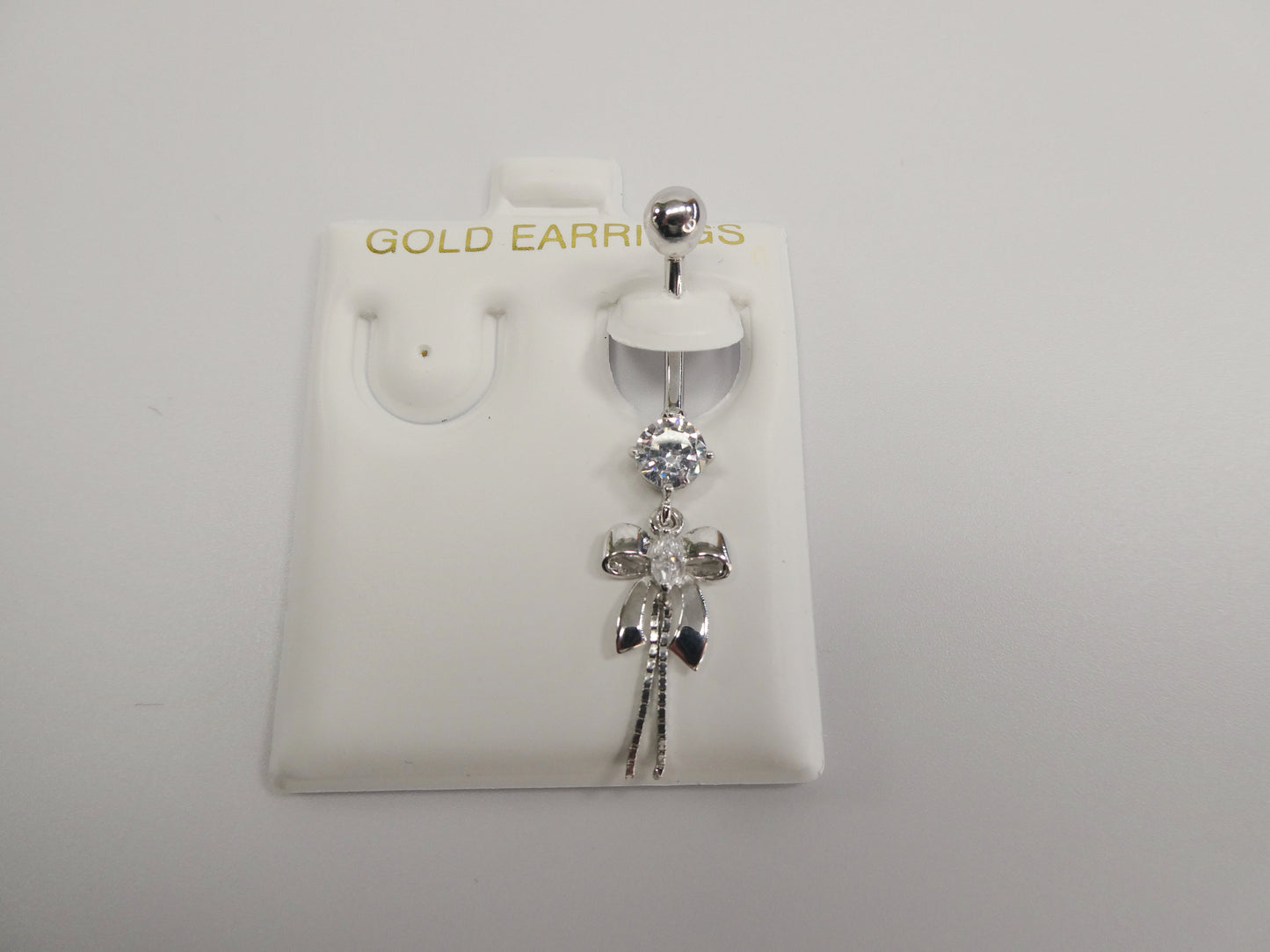 10k real solid yellow gold belly ring