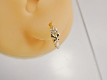 Real 10k Solid Yellow Gold Designer Earrings