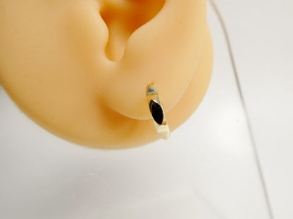 Real 10k Solid Yellow Gold Designer Earrings