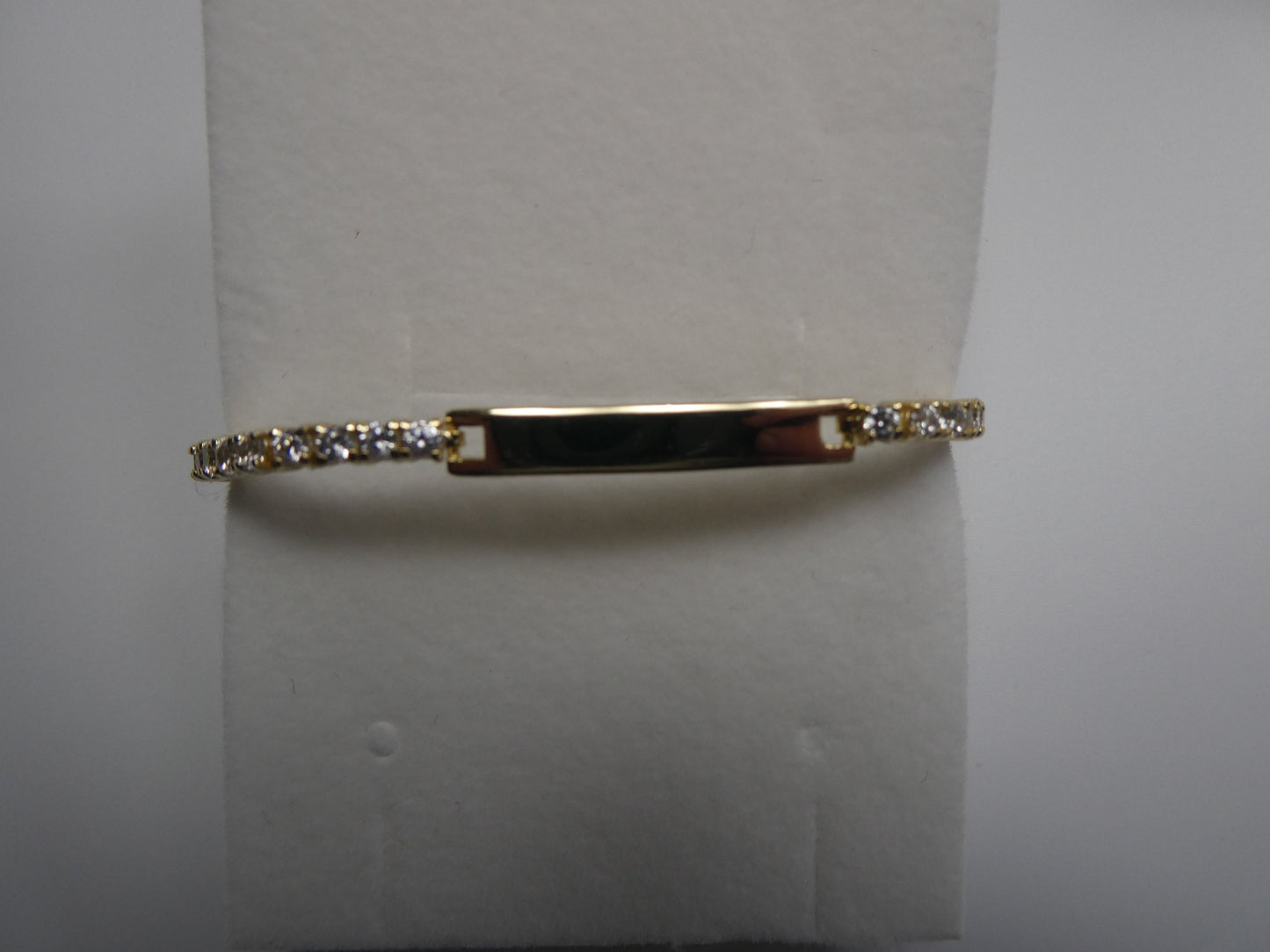 925 sterling silver 5 inch plus baby id bracelet extension yellow gold color