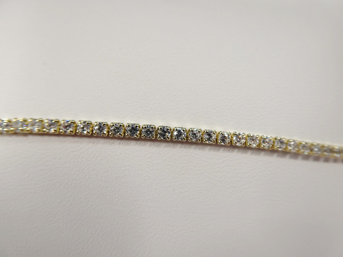 anklet bracelet with extension tennis bracelet real 925 sterling silver