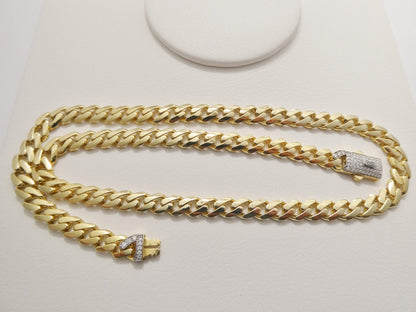 7 mm Monaco Link Chain Necklace Bracelet Moissanite Real 925 Sterling Silver