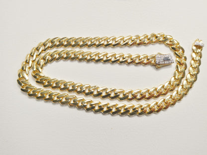 6mm Monaco Link Chain Necklace Bracelet Moissanite Real 925 Sterling Silver