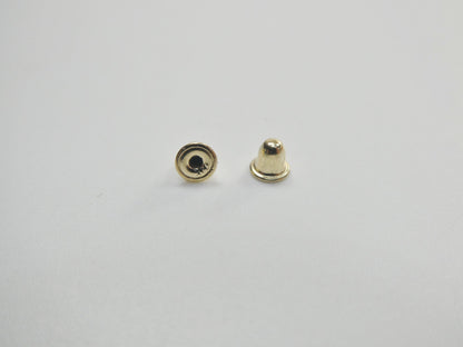 10k Yellow Gold Solid Gold Screw Backings