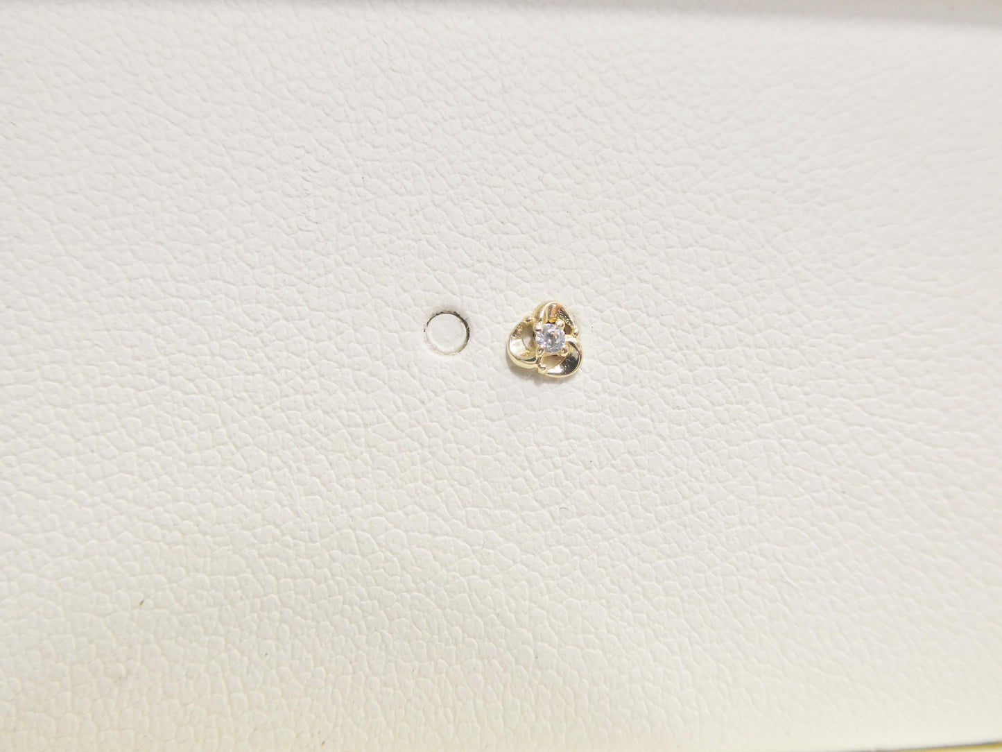 14k Real Solid Yellow Gold Small Nose Rings