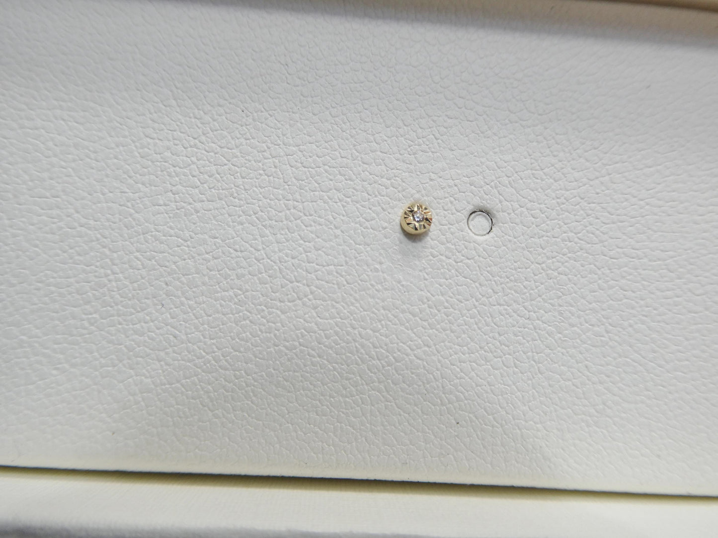 14k Real Solid Yellow Gold Small Tiny Nose Rings